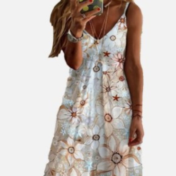 Maxi Floral dress - Picture 1 of 2